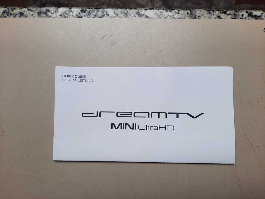 DreamTV Mini UltraHD IPTV como NOVA e Com Garantia