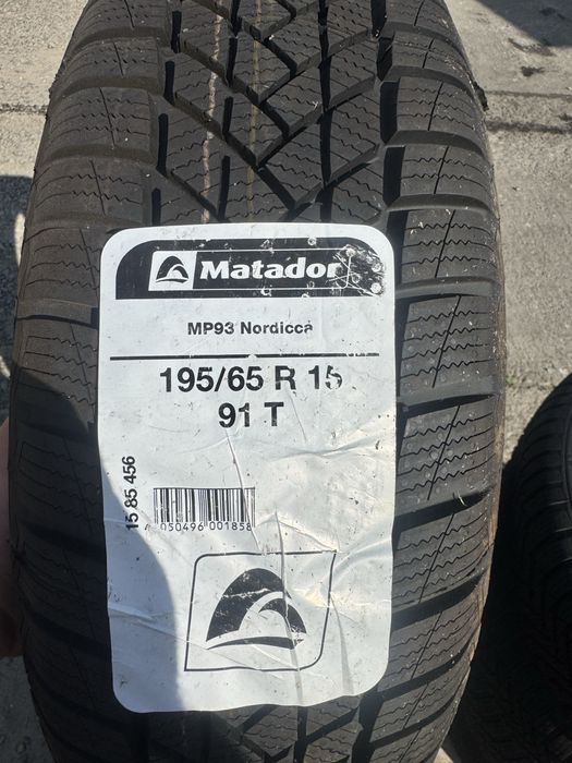 Продам Нові зимові шини Matador MP93 Nordicca 195/65 R15 91T 2022 рік
