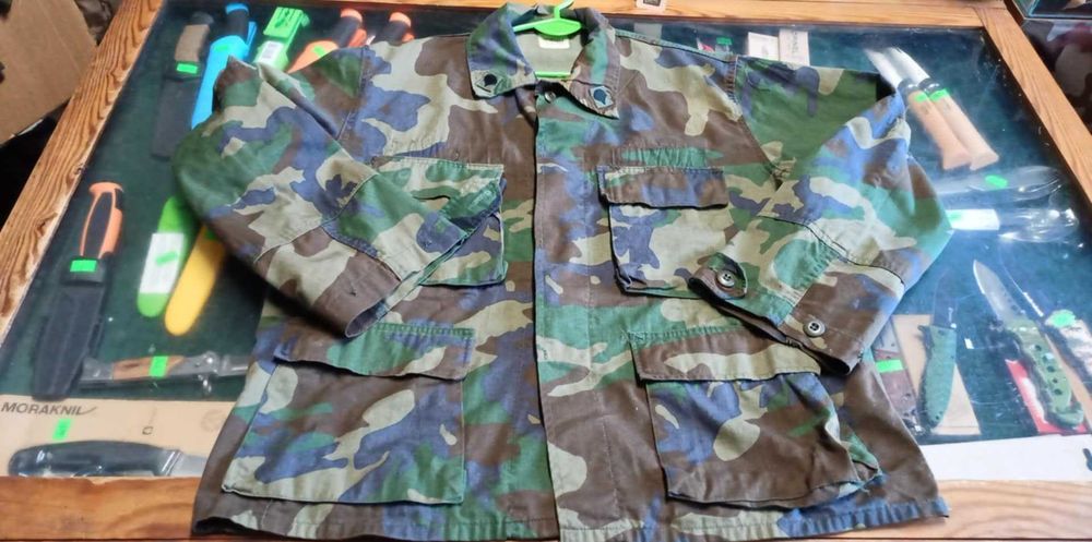 Bluza Mundurowa BDU Woodland US.Army Medium X-Short 1981 #4