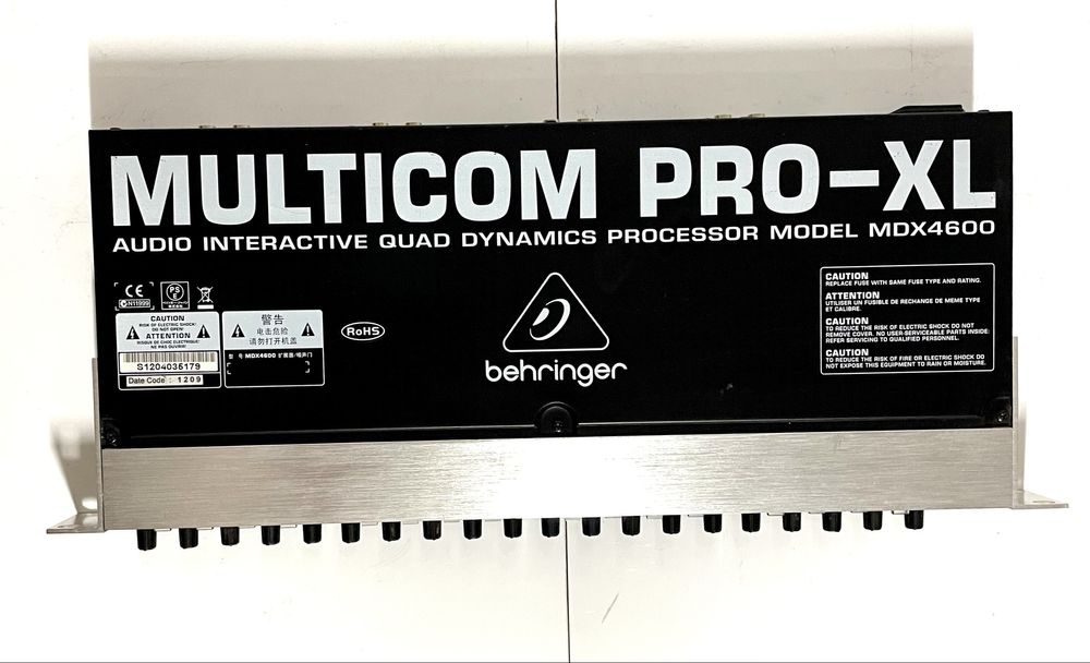 BEHRINGER Multicom Pro-XL MDX4600 Procesor Sygnału Audio,4-Kanałowy