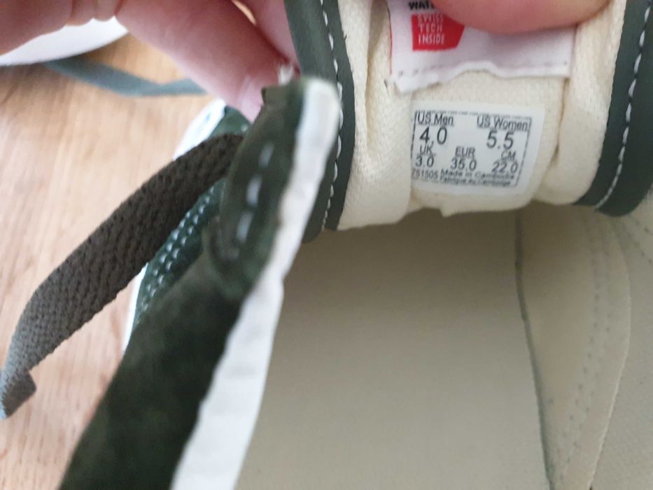 Nowe Tenisówki Vans Old Skool, unisex, skóra, zamsz, rozmiar 35