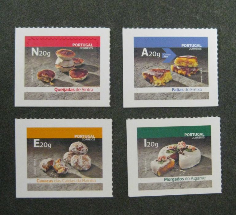 Selos Adesivos nº 5090/93 – Doces Tradicionais de Portugal (3º grupo)