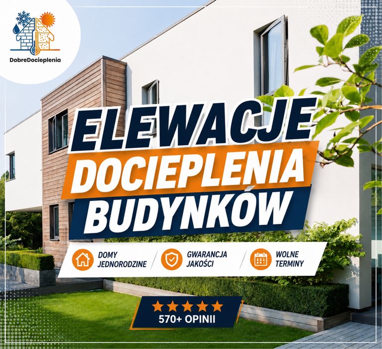 Usługi Elewacje Ocieplenia Docieplenia !