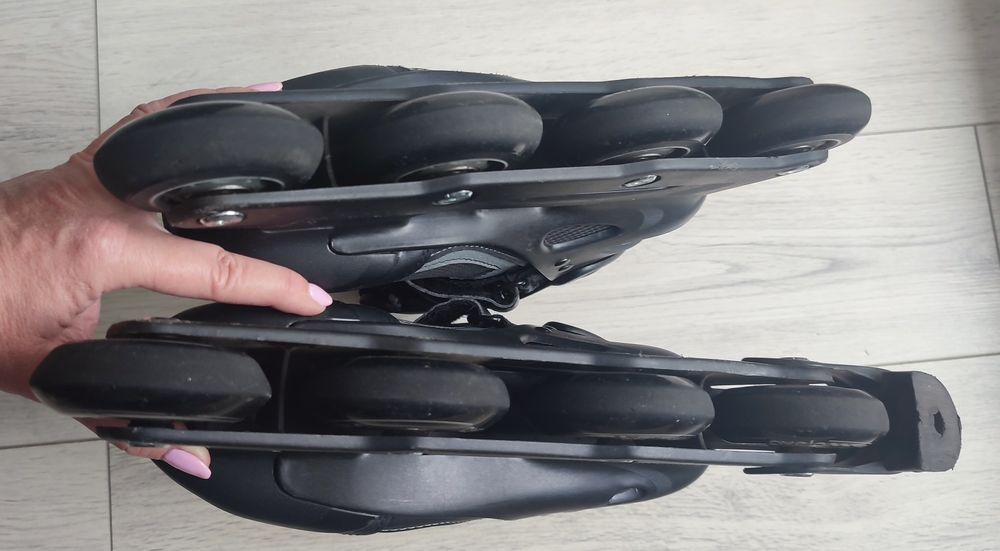 Rolki Oxelo Active Fit3 Czarne r. 40