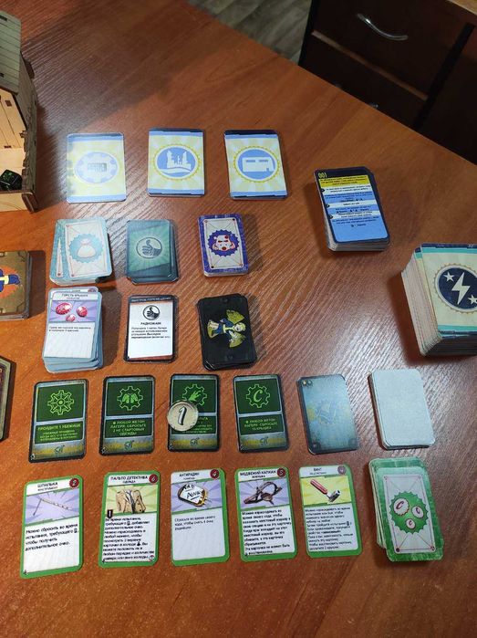 Настільна гра Fallout + California + Atomic B. (RUS)