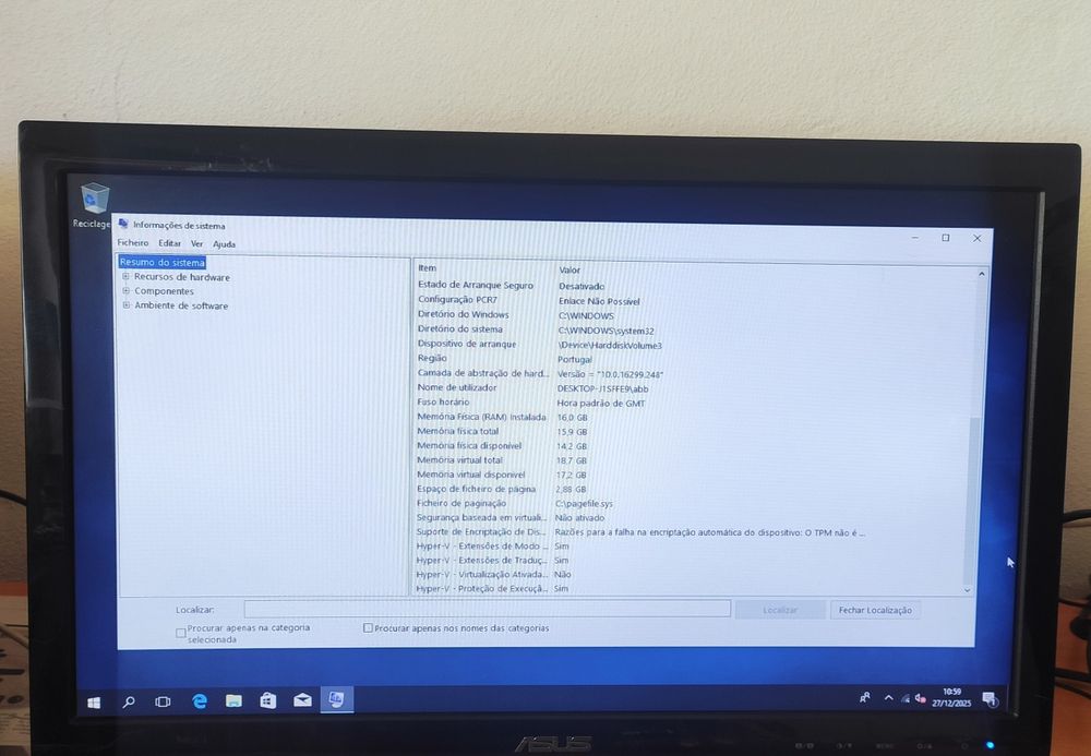 Computador de Secretária Desktop HP 600B
