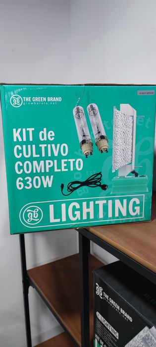 Kit Iluminação Cultivo Indoor GB LEC/CMH 630W Novo na caixa