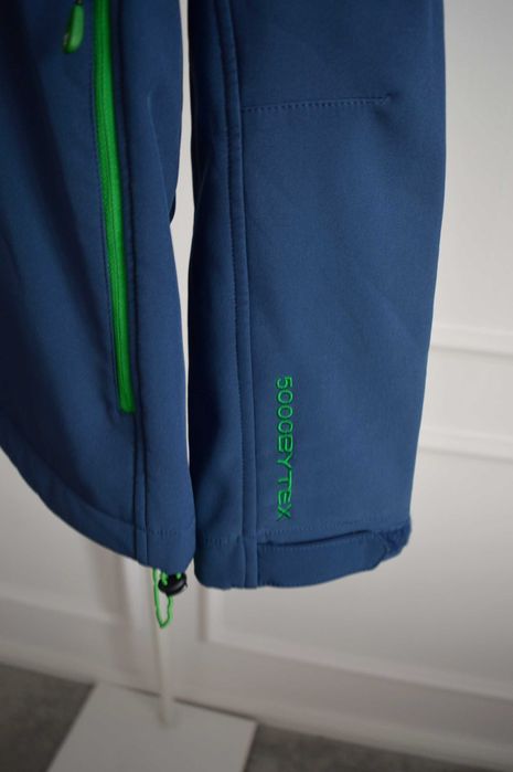 Kurtka softshell trekkingowa Brugi XL membrana wodoodporności 5000