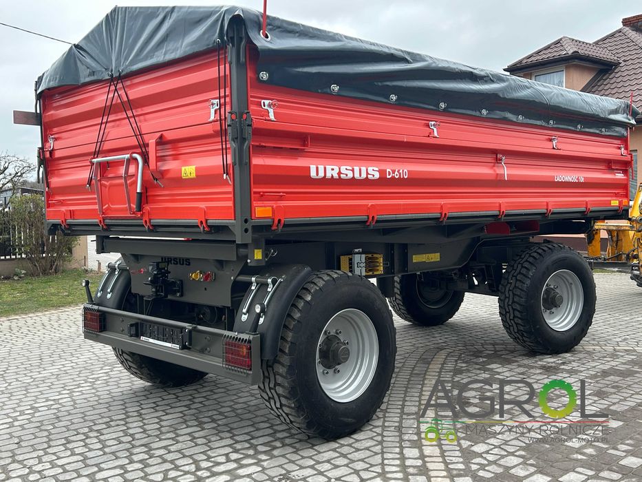 Przyczepa rolnicza URSUS T-083/A Skorupowa Tandem 10T PRONAR