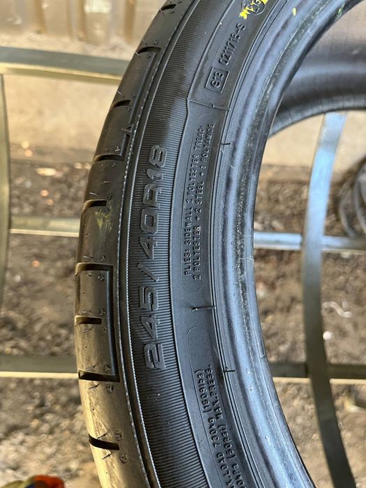 Шины БУ 245 40 R 18 Fulda sportcontrol Лето Пара резина