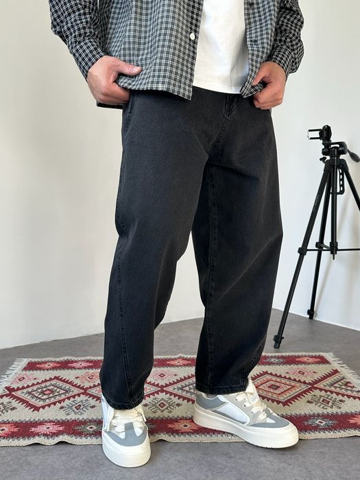 Джинси чоловічі широкі банани, balloon jeans, штани балони реп | Джинсы широкие мужские, штаны бананы, джынсы беги 90 х rap sk8 | Розмір XL