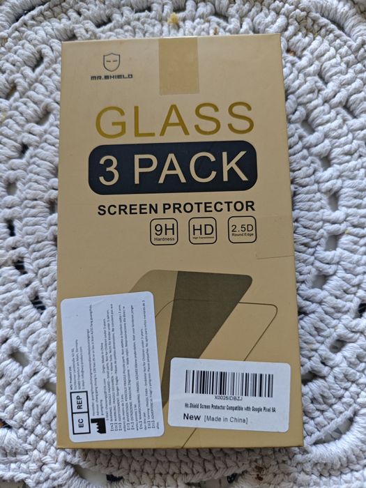 Pack 3 Películas Vidro Temperado Mr.Shield para Google Pixel 8A (Novas)