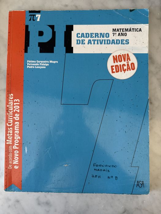 PI caderno atividades matematica 7° ano
