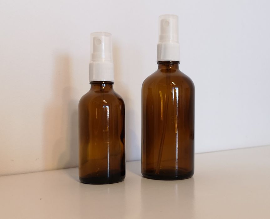Butelka 100 ml z rozpylaczem atomizer kosmetyki odkażanie