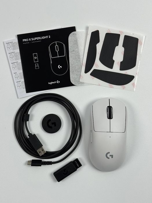 Mysz bezprzewodowa gamingowa Logitech G PRO X SUPERLIGHT 2 White