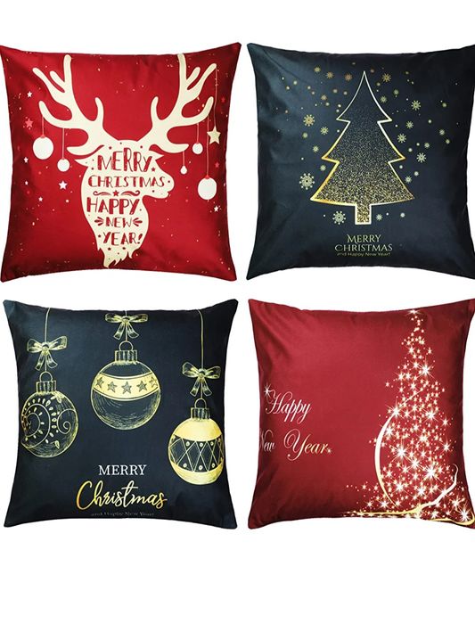 Декор новорічний, наволочки декоративні