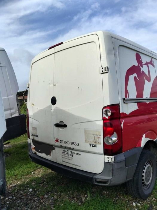 VW Crafter 2.5 avariada