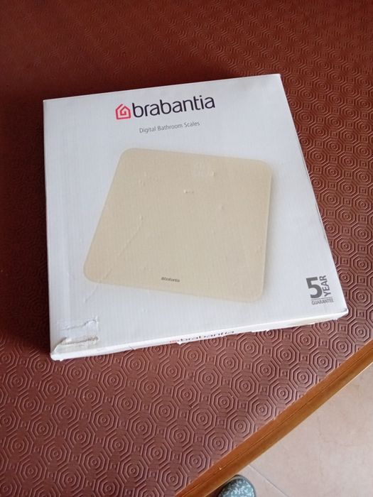 Balança de casa de banho da Brabantia.