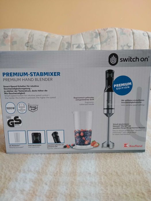 Blender ręczny, nowy, 1000W.