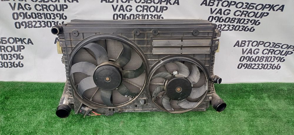 Касета радіаторів , диффузор Passat b9 USA 2020-