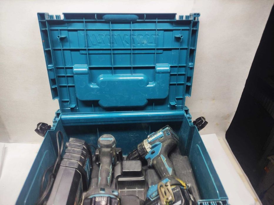 Zestaw Makita DLX2189TJ wkrętarka zakrętarka DDF484 DTD153 2X5AH 18V