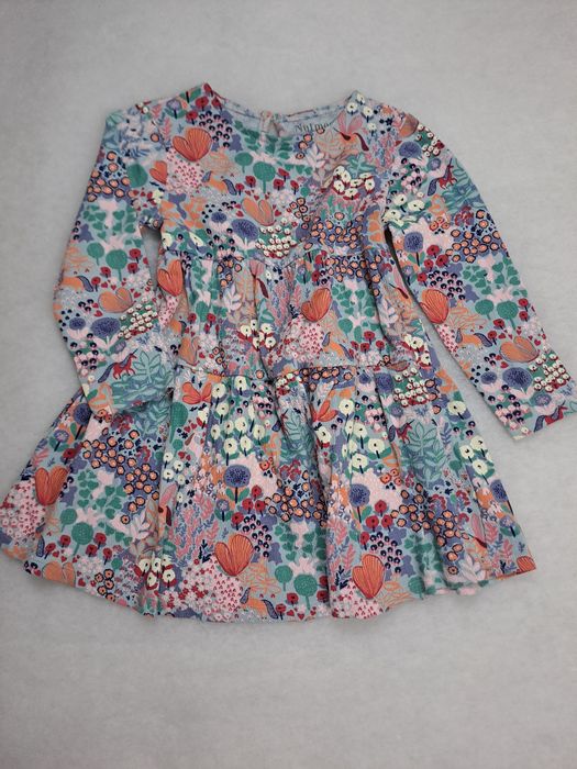 Piękna sukienka Nutmeg dla dziewczynki 104 110