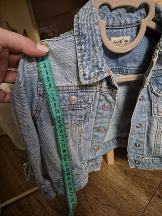 Дитяча джинсова куртка  80-86
