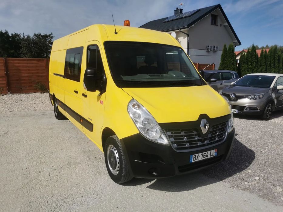 Renault Master L3H2 długi 7-osobowy Dubel 2.3dCi-125KM Brygadówka doka  L3H2 Master długi 7-osobowy Dubel 2.3dCi-125KM Brygadówka doka