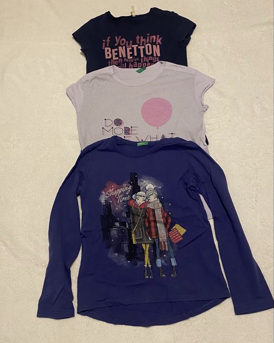 Szprzdam koszulki marki Benetton