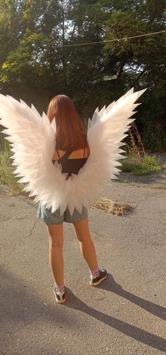 Крылья ангела для фотосессии напрокат