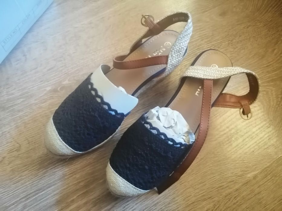 Nowe espadryle buty damskie