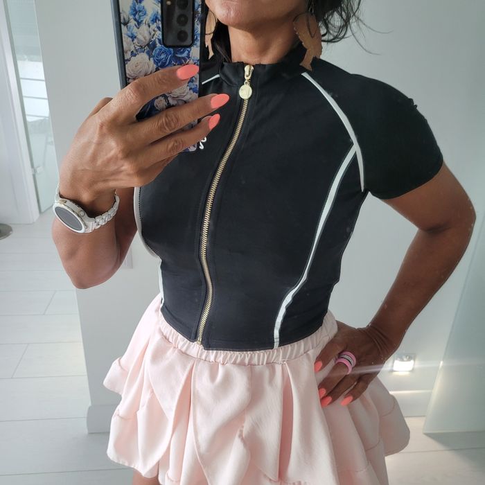 Bluzka fashion caroline zamek lycra