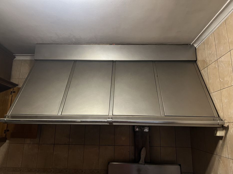 Chaminé em Inox com extração de fumo (usado)
