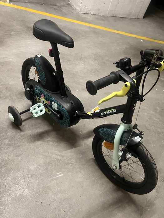Bicicleta Criança B'Twin 14" Monsters (3-5 anos) – Muito Bom Estado