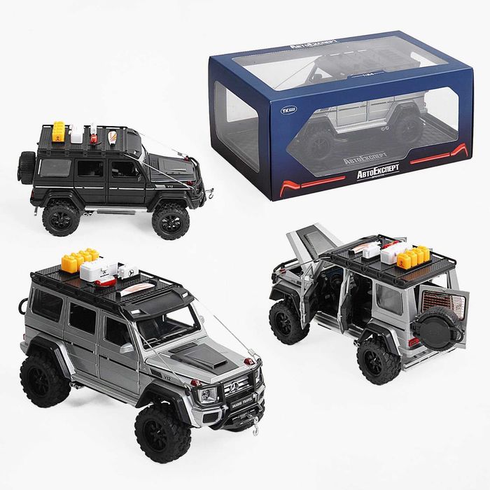 Джип металлический. Машина. Гелендваген. Автомобіль. Джип металевий