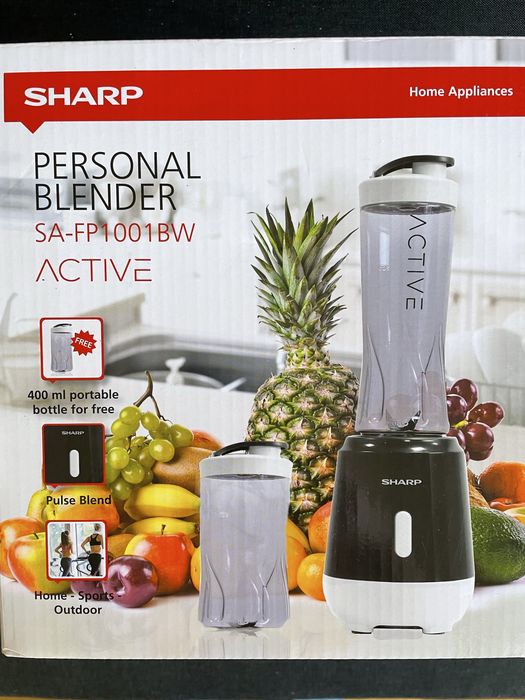 Blender kielichowy, mikser SHARP SA-FP1001BW - NOWY !!!