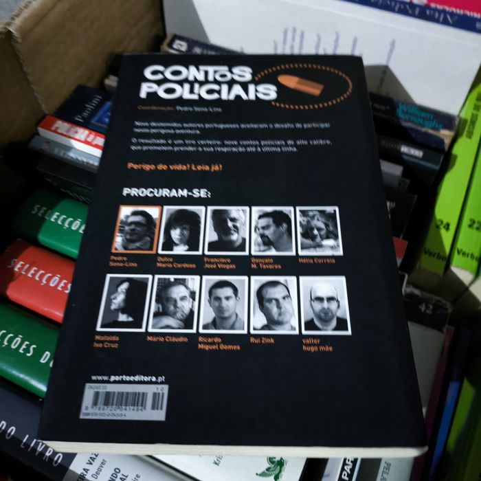 Contos Policiais - Vários Autores (Valter Hugo Mãe, Gonçalo M. Tavares