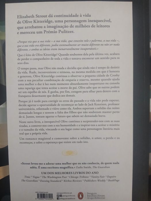 A segunda vida de Olive Kitteridge de Elisabeth Strout