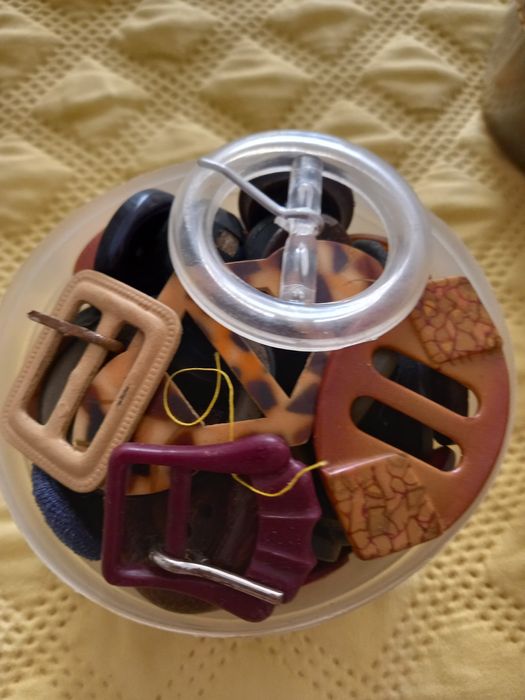 Botões antigos 3 caixas