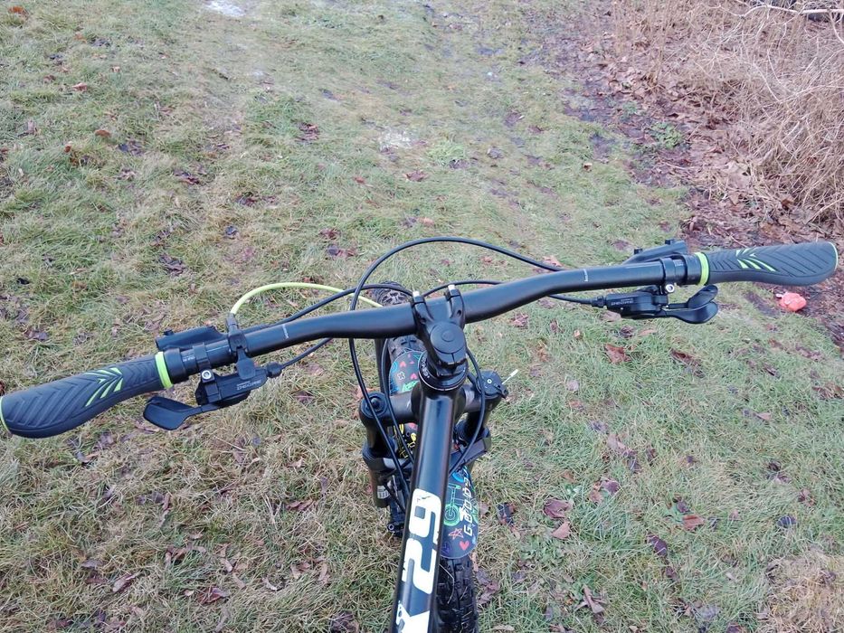 rower Accent Peak 29 rama s boost 2x11 deore manitou cube trek koła 29