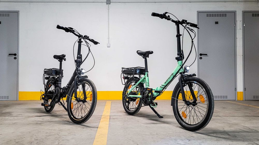 Складаний електричний велосипед Wayscral Takeaway E100 Mint, опт