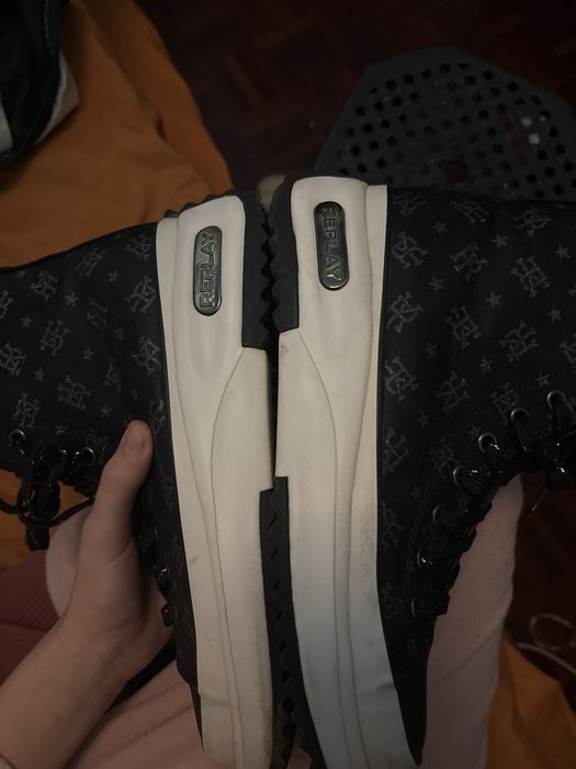 Sapatinha da replay de cano alto