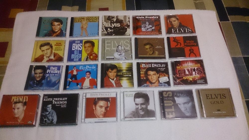 elvispresley (21 cds originais)