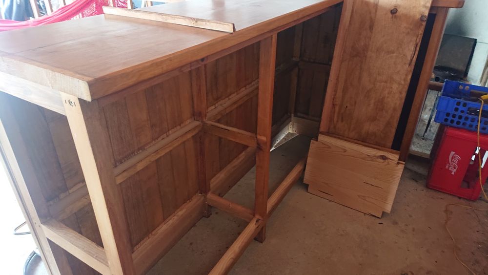 Balcão bar  de canto