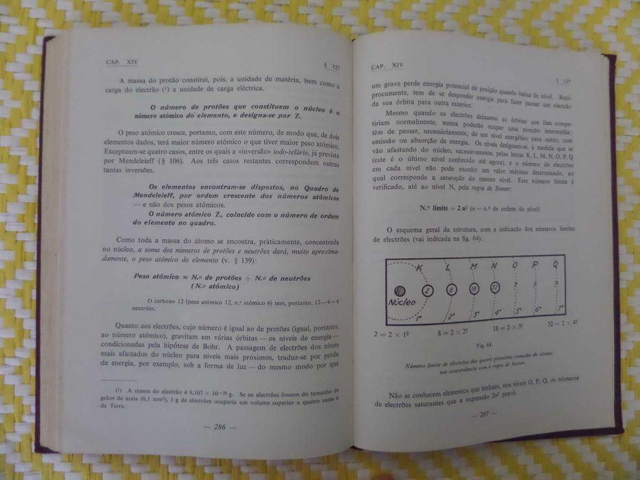 Compêndio de química para o 6º ano dos liceus – 1963