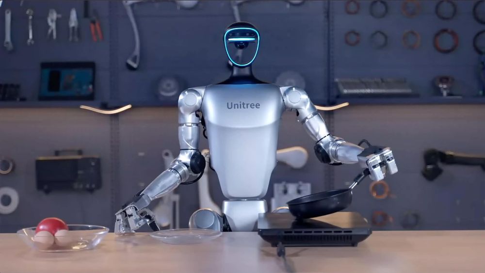 Humanoidalny robot agent AI Unitree G1