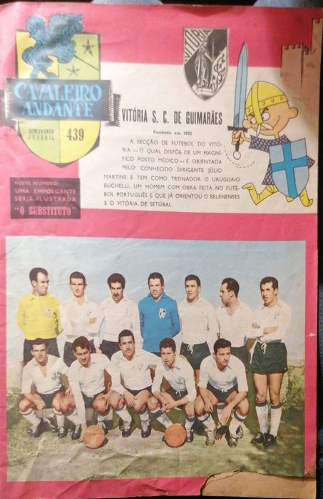 Revista Cavaleiro Andante nº 439 (1960) - Especial Vitória de Guimarães