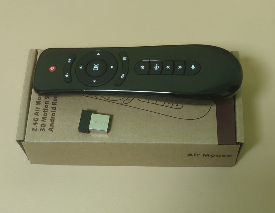 Аеромышь аеропульт AirMouse T2 с гироскопом, Гиро пульт для приставки
