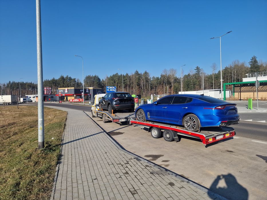 Pomoc drogowa Usługi transportowe 24h