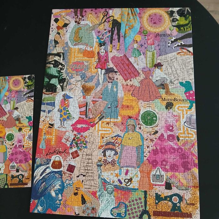 Puzzle 1000 peças  - More is More Fashion & Design - Completo